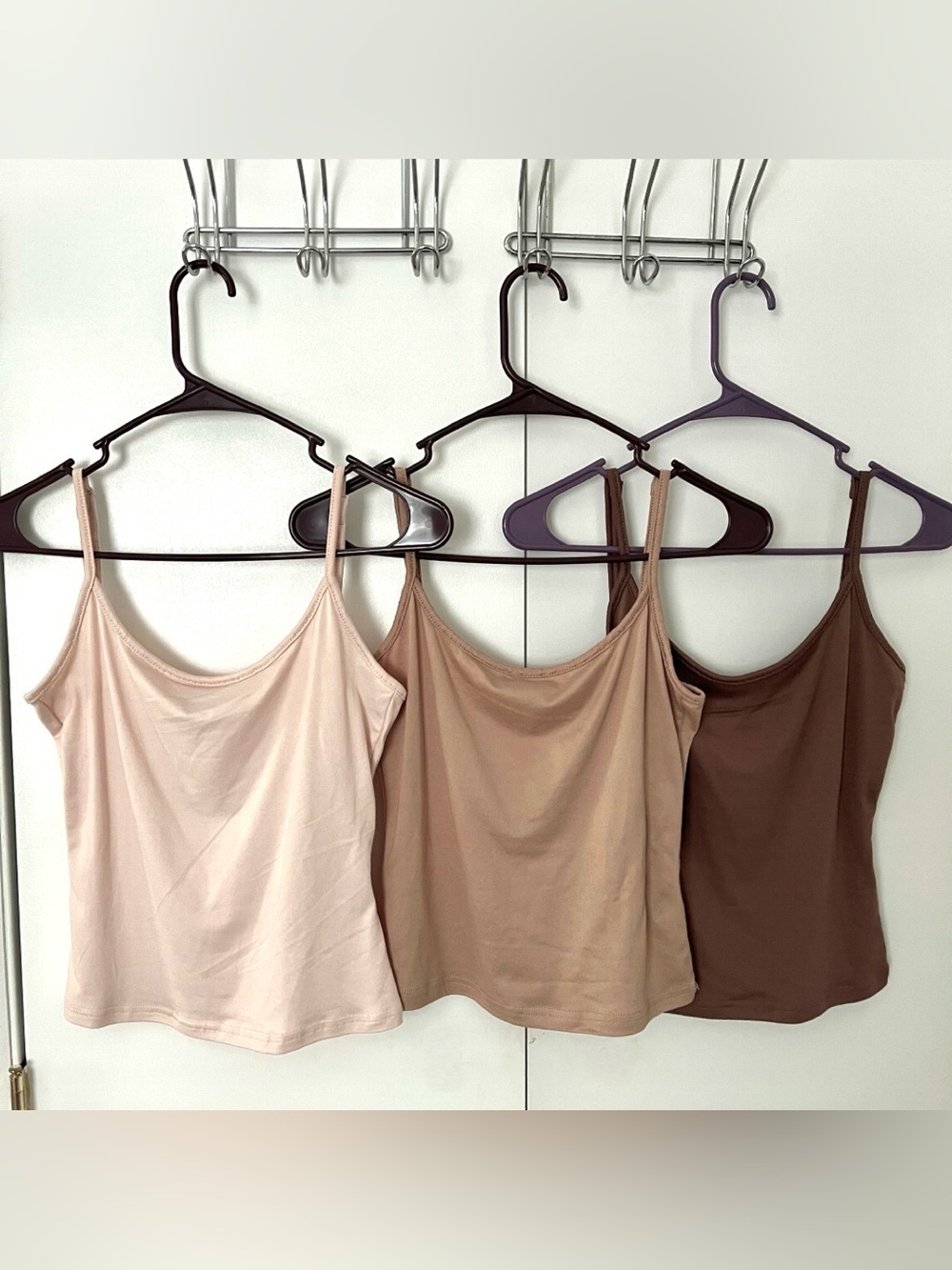 NEW 3pc Nude/Neutral Tank Tops